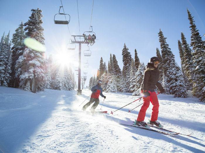 Skiing, Pomerelle Mountain Resort. Photo Credit: Idaho Tourism.