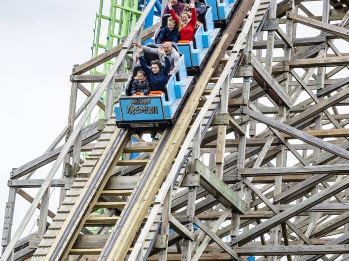 Experience the thrills of Silverwood Theme Park, the Pacific Northwest’s largest theme park. Photo Credit: Idaho Tourism.