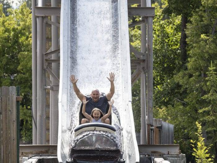 Get ready for splashy thrills at Silverwood Theme Park. Photo Credit: Idaho Tourism.