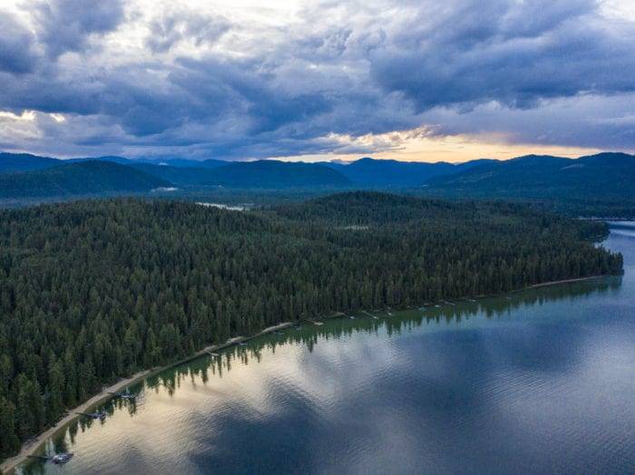 Peaceful reflections at Priest Lake. Photo Credit: Idaho Tourism.