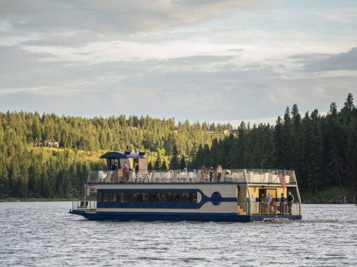 Take advantage of breathtaking views of Lake Coeur d’Alene. Photo Credit: Idaho Tourism.