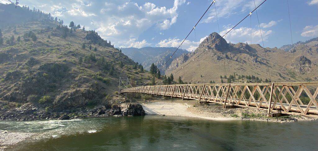 bridge over salmon river