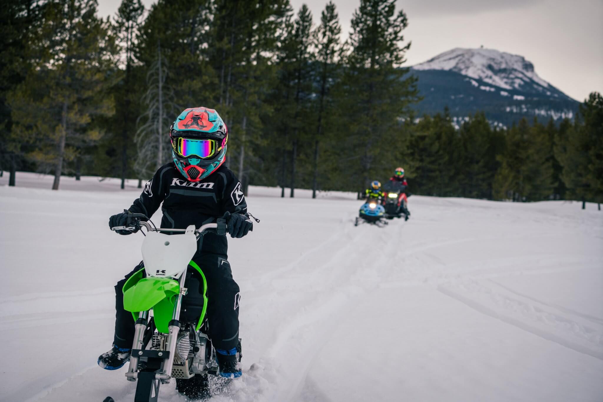 A Snowmobiling Weekend in Eastern Idaho Winter in Idaho