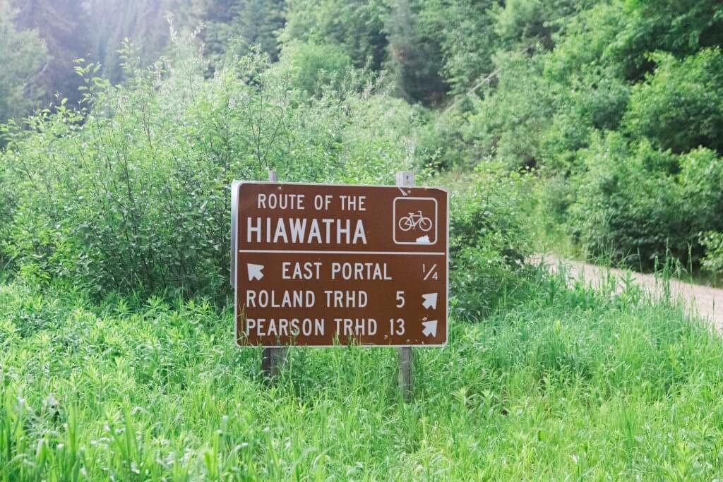 route of the hiawatha trail