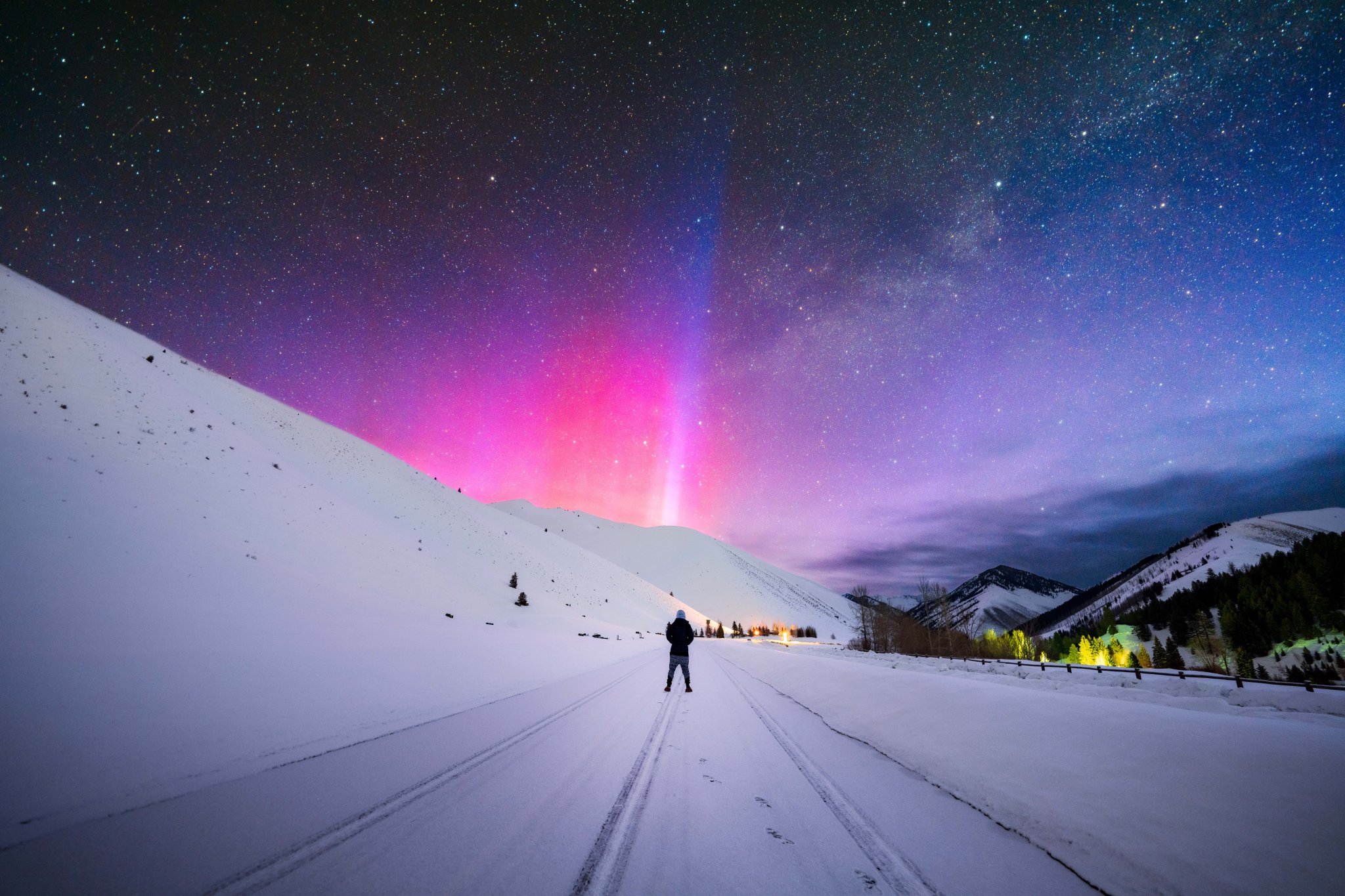 Chasing the Northern Lights in Sun Valley Natural Attractions in Idaho