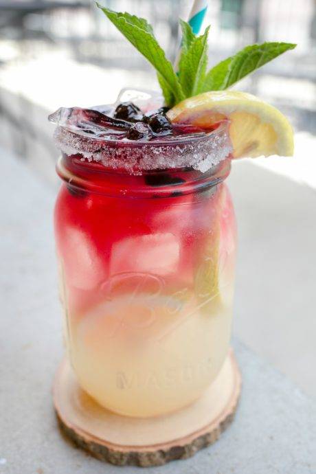 Huckleberry Lemonade. 