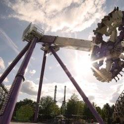 SpinCycle ride at Silverwood Theme Park.