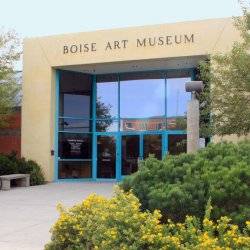 Exterior of the Boise Art Museum.