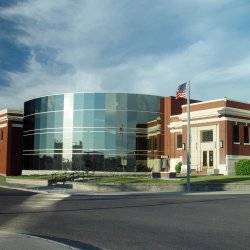 exterior of museum