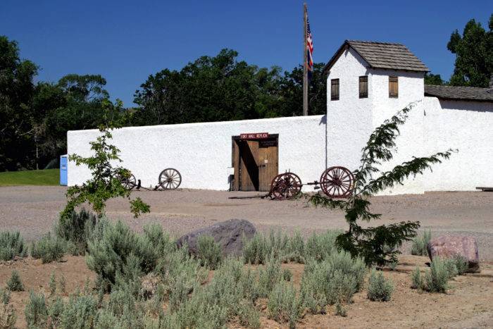 Fort Hall Replica in Pocatello.