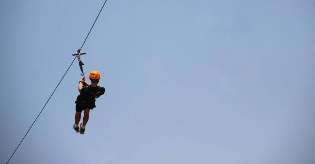 Heise Hot Springs Zipline