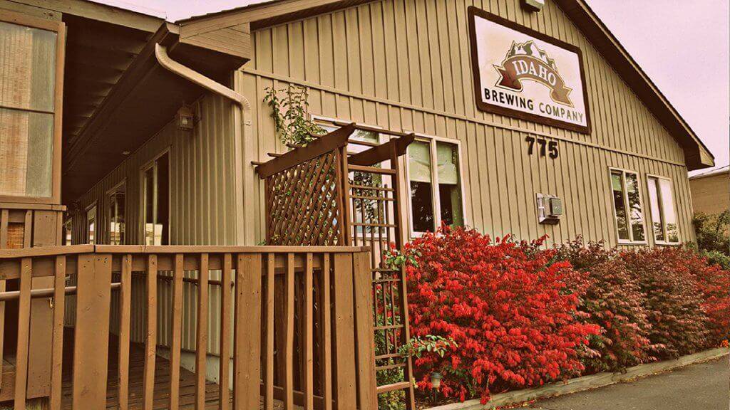 Exterior of Idaho Brewing Company in Idaho Falls.