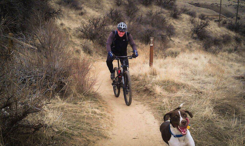 Riding the Boise Foothills