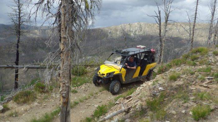 On the road to Lucky Ladd Mine.