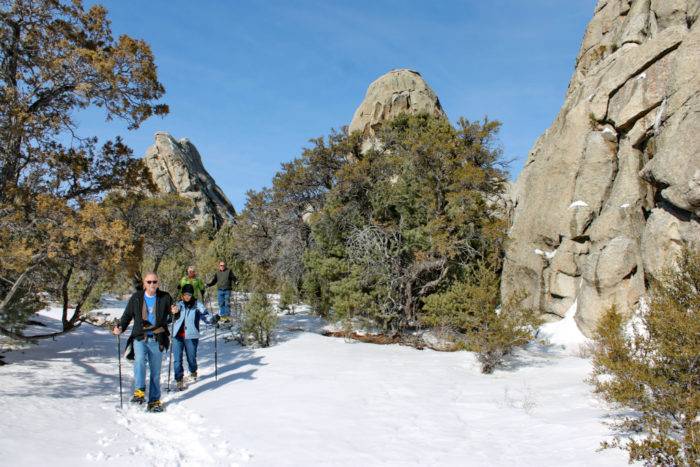 Snowshoeing in Idaho