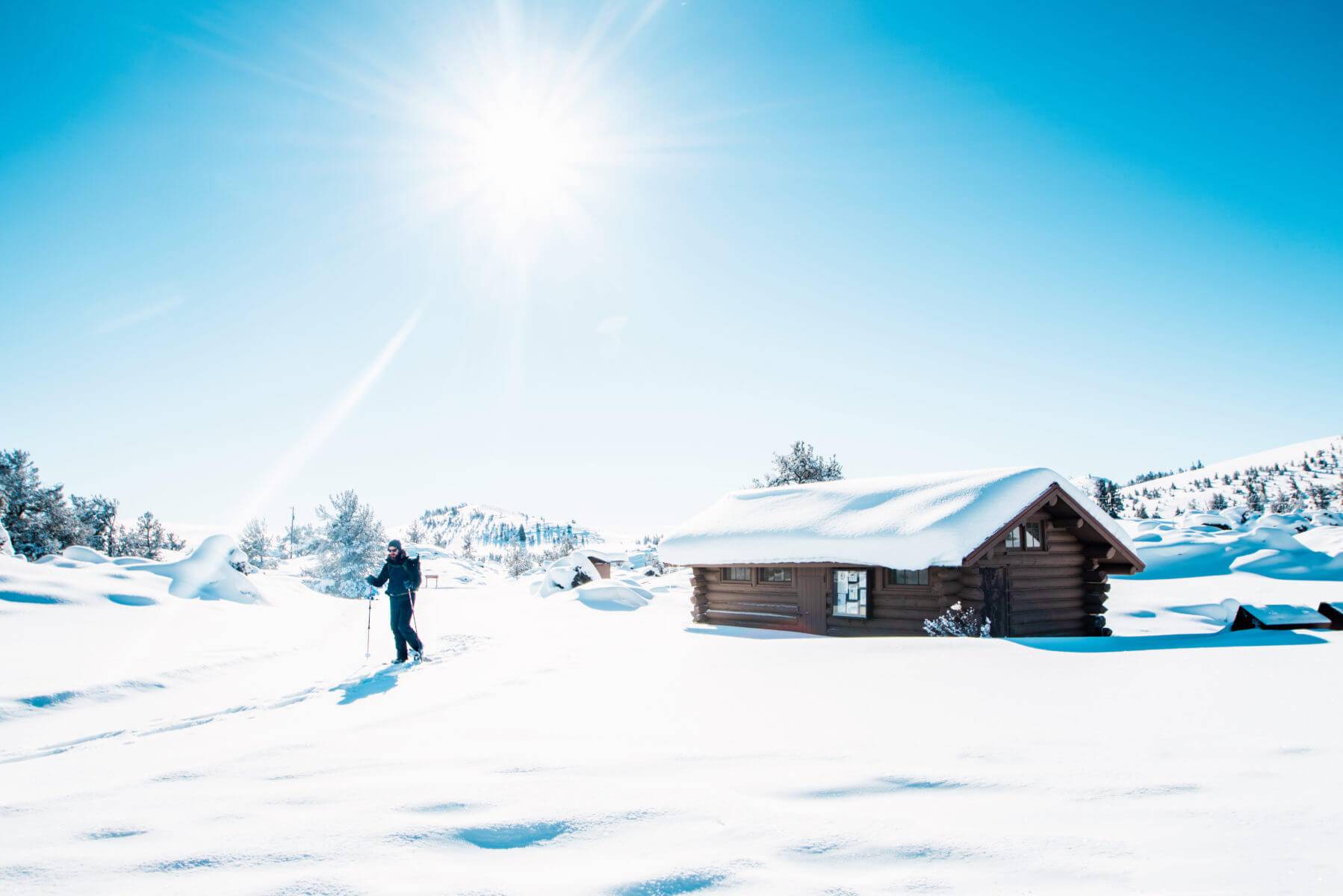 Snowshoeing, Craters of the Moon National Monument & Preserve