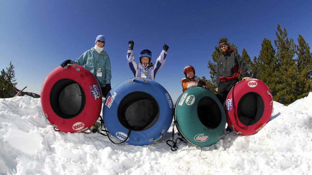 Snow tubing is fun for the entire family!