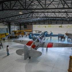 Interior of the Legacy Flight Museum in Rexburg.