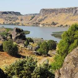 Scenic view of Massacre ROck State Park