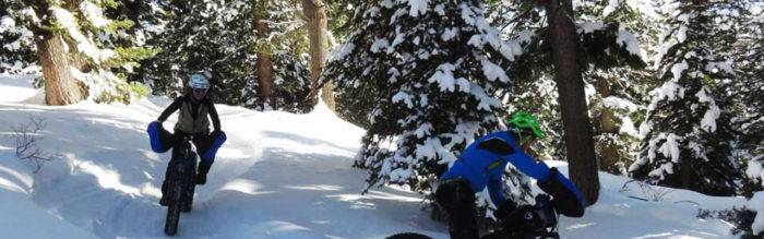 Riding the Jolly Green Giant trail at Grand Targhee. 