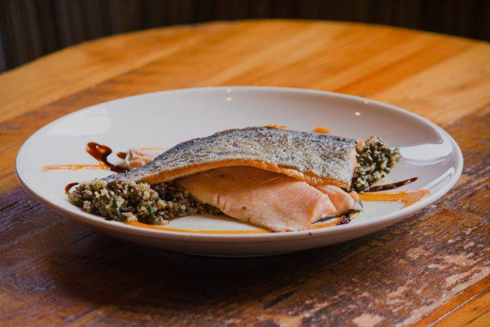 Pan-Roasted Hagerman Trout, Fork