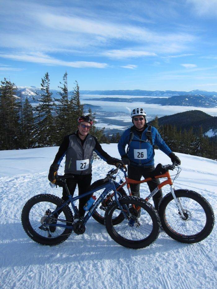 Super views from atop Schweitzer Mountain. 