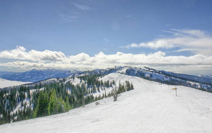 On the slopes at Tamarack.