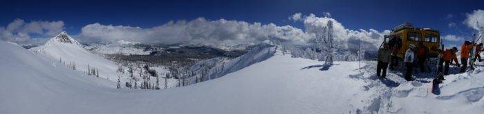 A look at what cat skiing at Brundage Mountain Resort has to offer. Photo Credit: Steven Andrews.