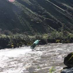 Jet Boat on the Salmon River.