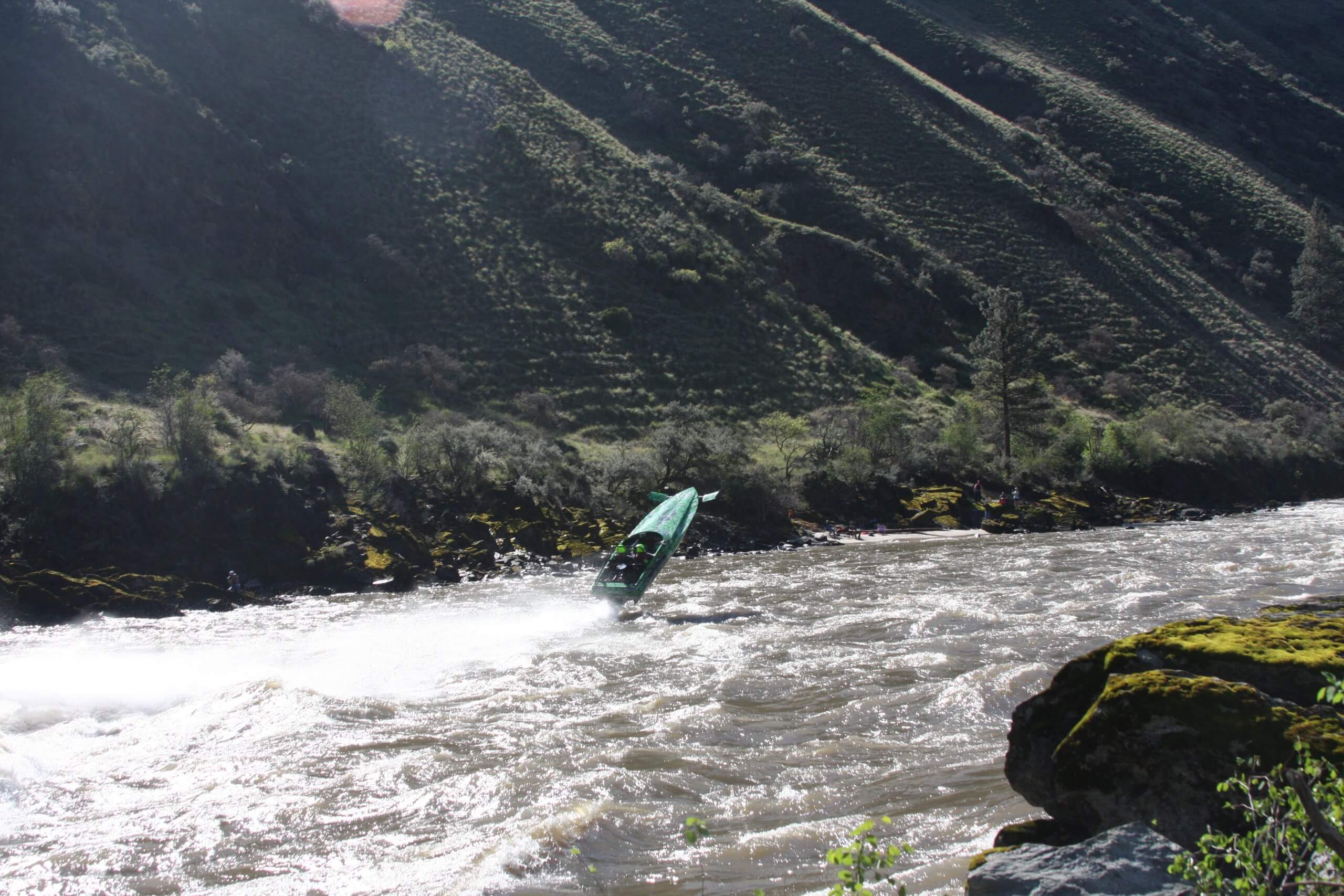 Jet Boat on the Salmon River.