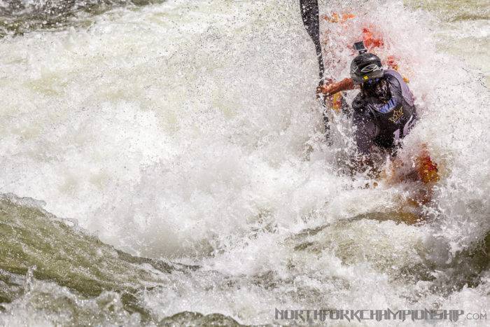 Kayaker on the North Fork of the Payette.