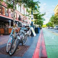 Exploring 8th Street, Boise.