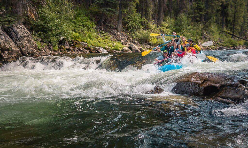 rafters on the salmon river