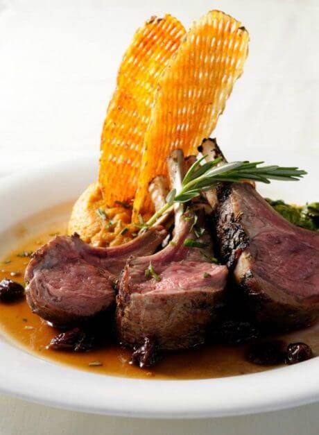 Rack of Lava Lakes Lamb from CK's Real Food. Photo Credit: 