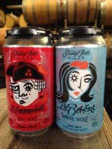 La Boheme & Le Commandante Idaho Made Wine in a Beer Can