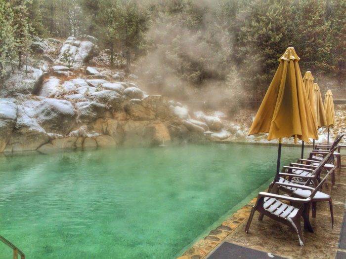 Gold Fork Hot Springs, Near McCall. Photo Credit: Gold Fork Hot Springs