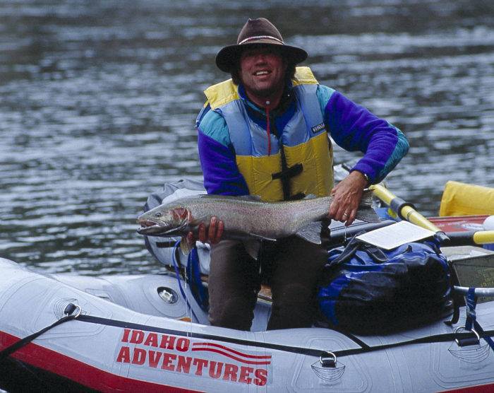 Fish on! Photo Credit: Idaho Adventures.