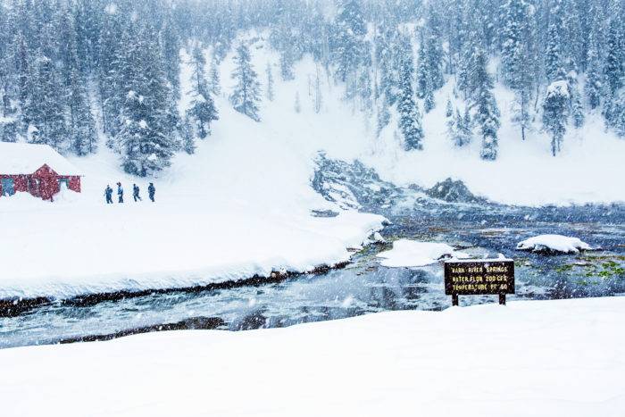 Snowmobiling, Big Springs, Island Park. Photo Credit: Idaho Tourism