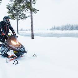 Snowmobiling, Island Park. Photo Credit: Idaho Tourism