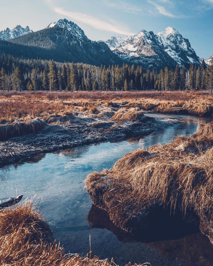 Fishhook Creek Trail, Stanley, Idaho. #VisitIdaho Share: @dustykleiner