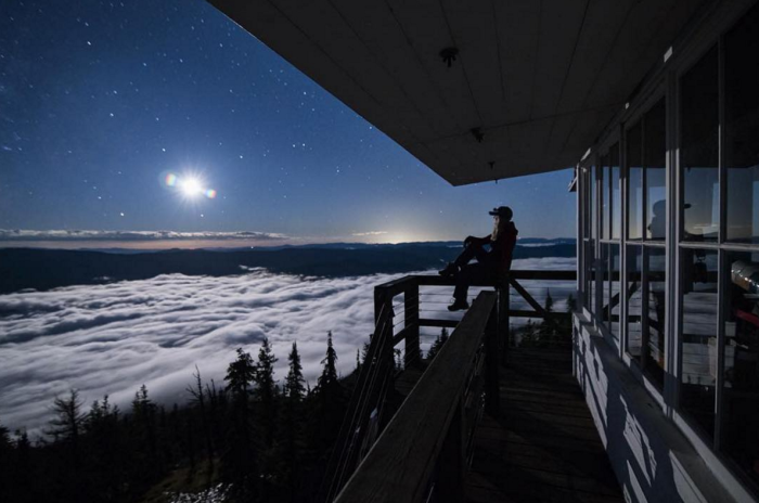 Little Guard Lookout Tower. #VisitIdaho Share: @cdcphotography88 