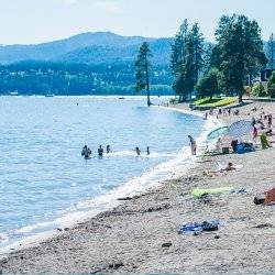 City Park and Beach, Coeur d'Alene. Photo Credit: Idaho Tourism