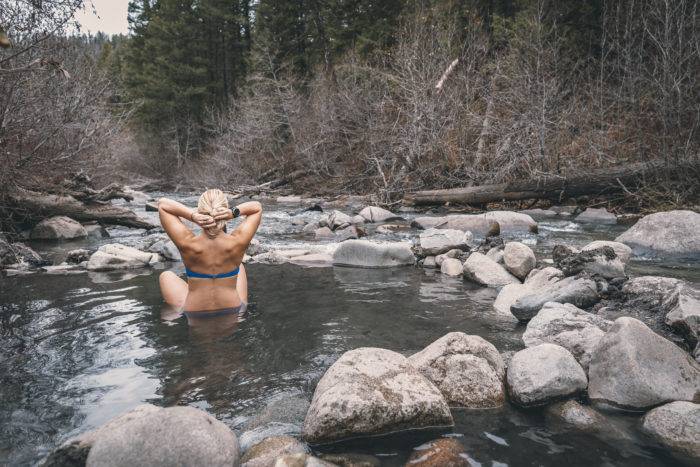 Frenchman's Bend Hot Springs, Near Sun Valley. Photo Credit: Dusty Klein