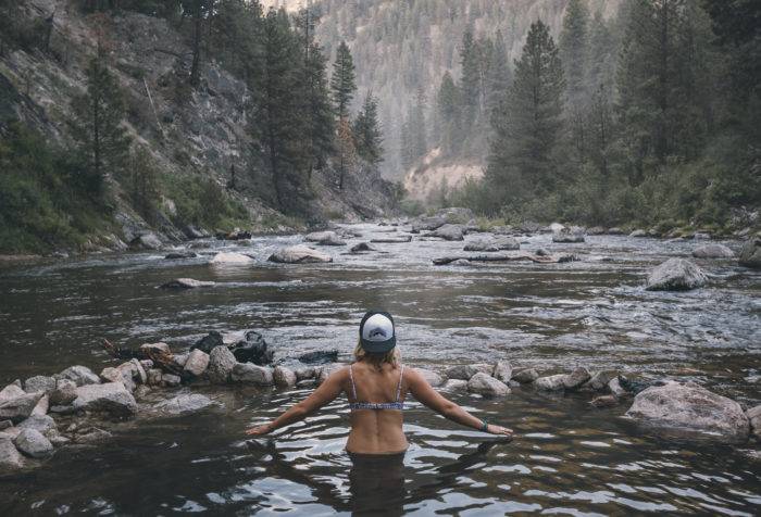 Rocky Canyon Hot Springs, Near Cascade. Photo Credit: Dusty Klein