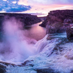 Shoshone Falls, Idaho. #VisitIdaho Share: @langdon.heath