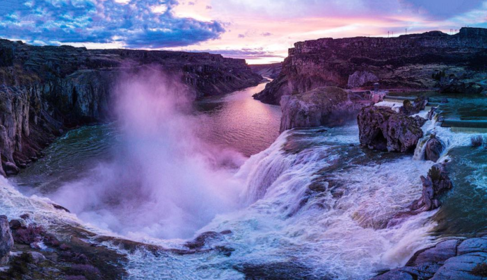 Shoshone Falls, Idaho. #VisitIdaho Share: @langdon.heath