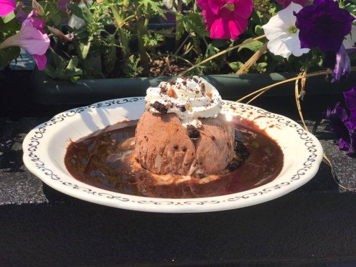 ice cream shaped like a potato