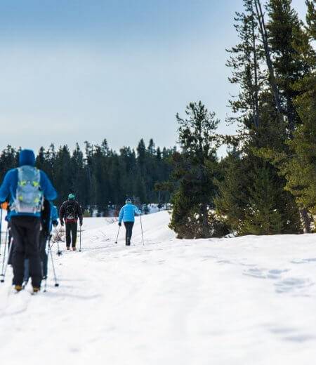 Cross-Country Skiing, Harriman State Park. Photo Credit: Idaho Tourism