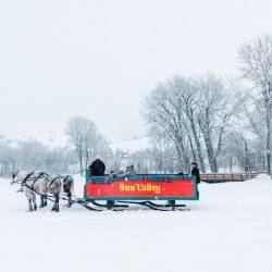 Sun Valley Sleigh Ride, Sun Valley. Photo Credit: Idaho Tourism