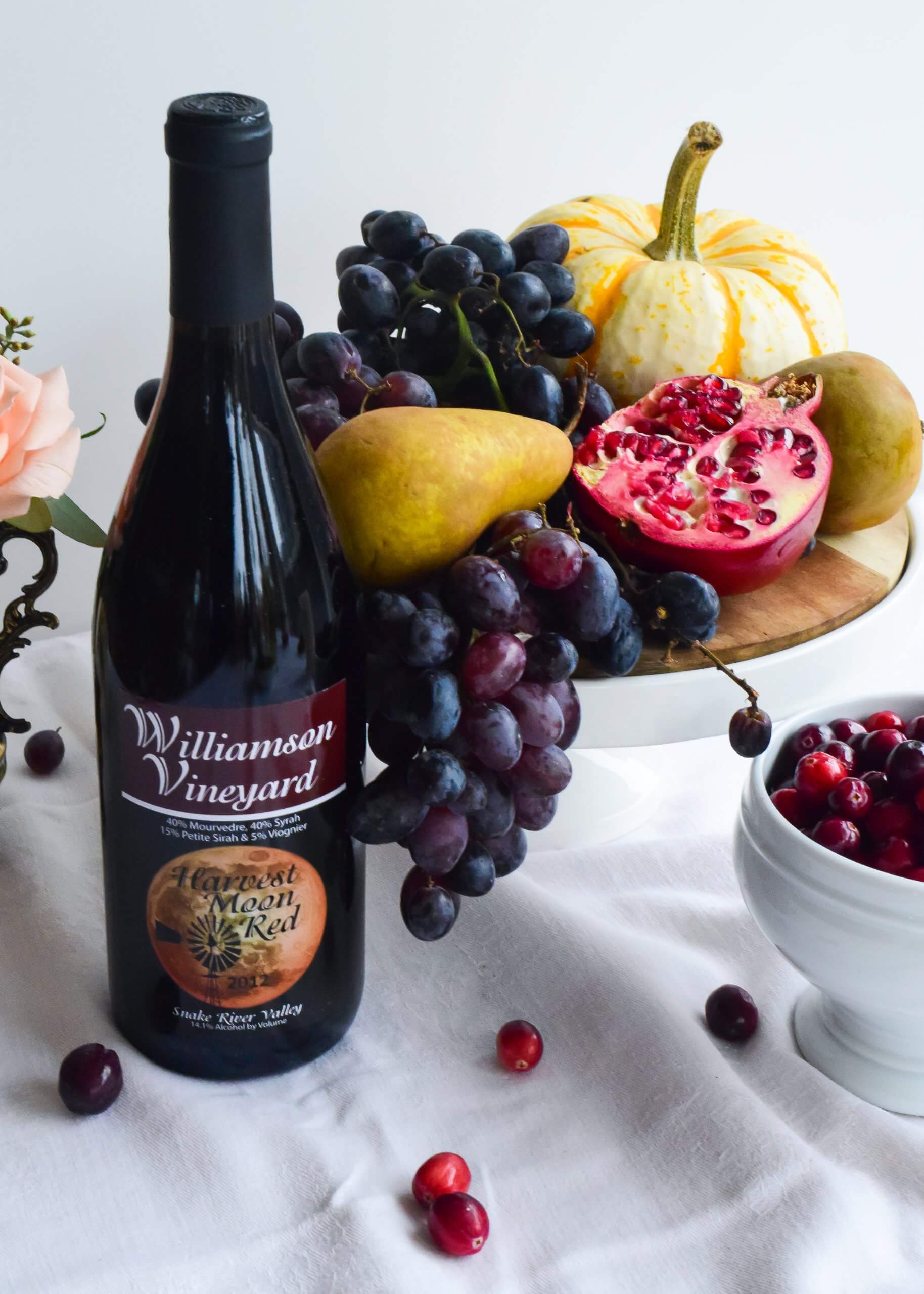 Williamson Orchards & Vineyards, 2012 Harvest Moon Red